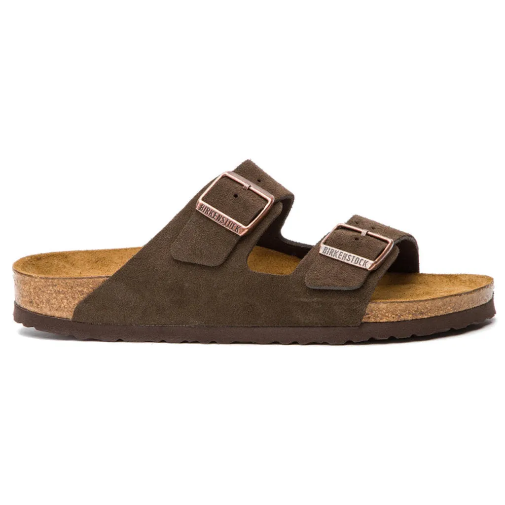 Arizona Soft Footbed Suede Unisex Slides Sandals