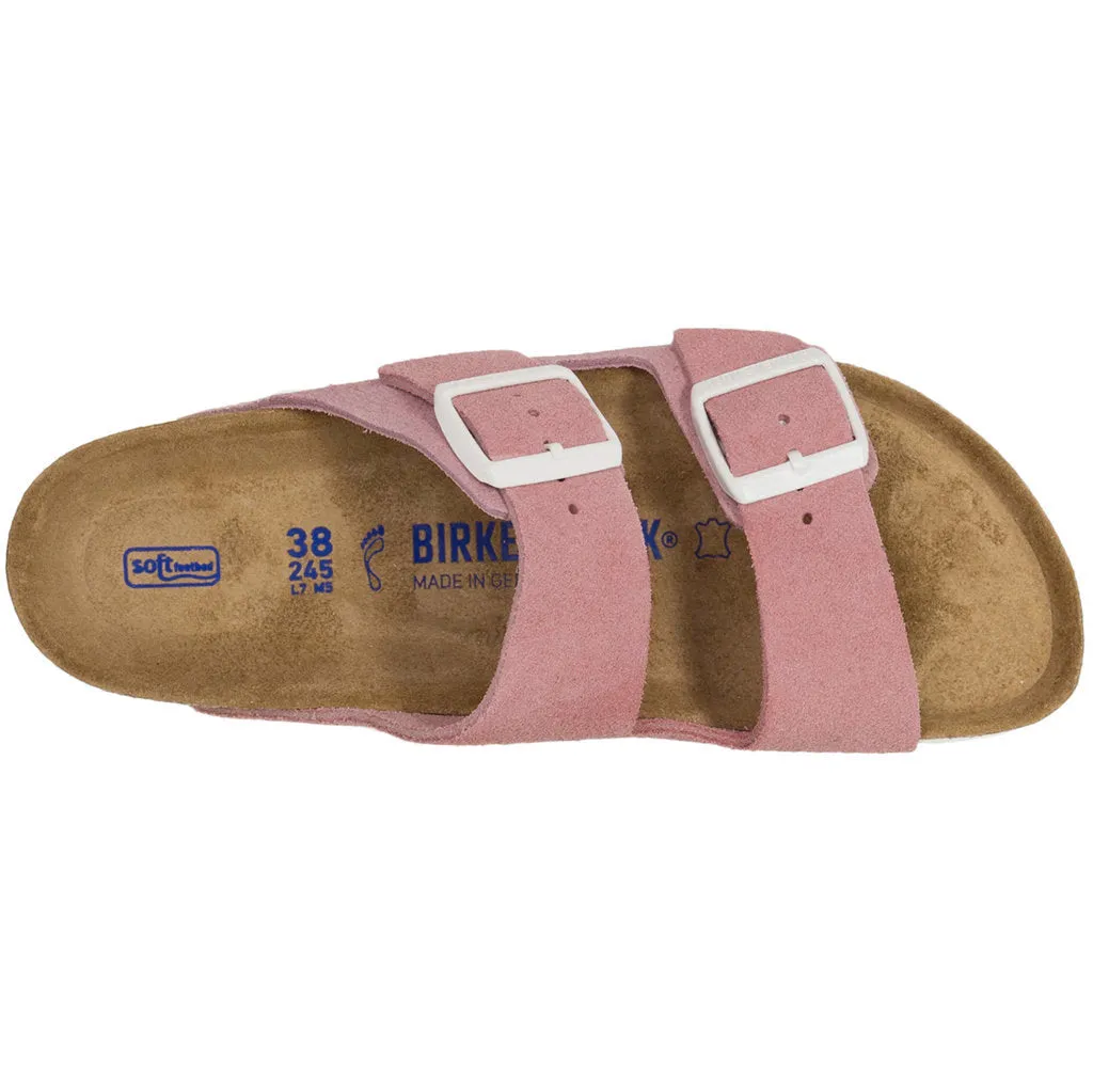 Arizona Soft Footbed Suede Unisex Slides Sandals