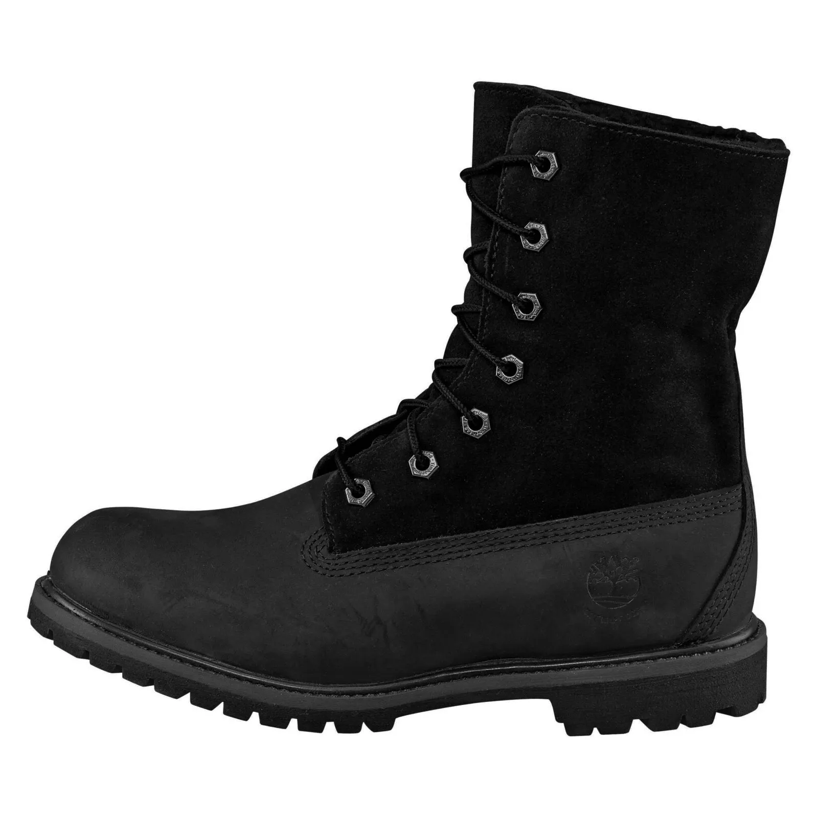 Authentics 6 Inch Teddy Fleece Women's Combat Boots