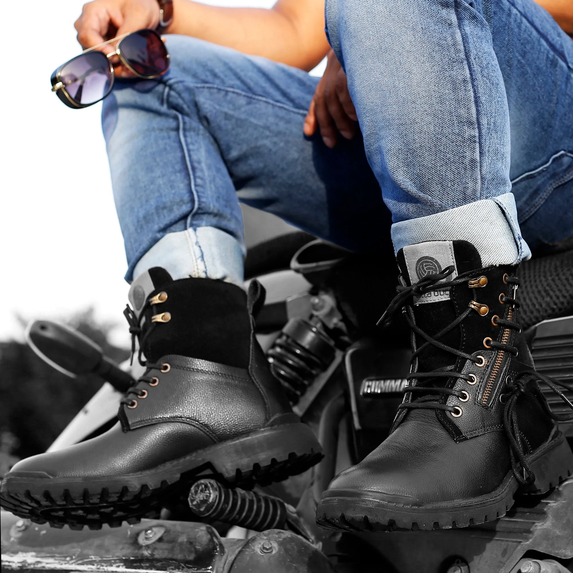 Bacca Bucci Combat Boots