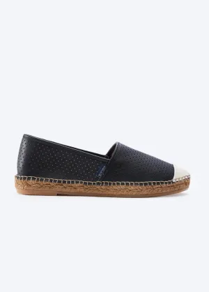 Barceloneta Limited Edition Leather Espadrille Flats (Elastic Inseam)