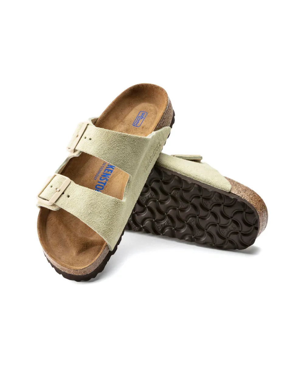 BIRKENSTOCK ARIZONA SOFT BEDDING IN ALMOND