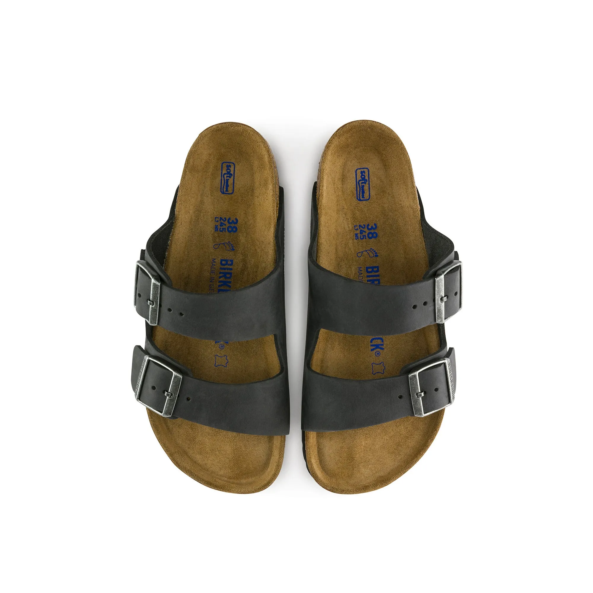 Birkenstock Arizona Soft Footbed Oiled Leather Sandals