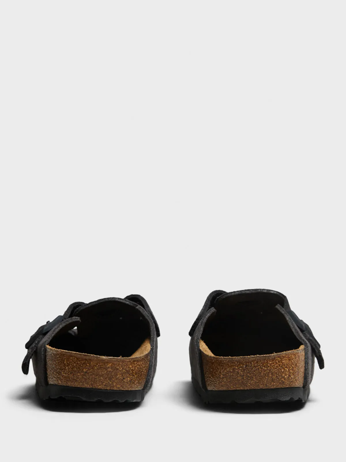 Boston Suede Sandals in Velvet Grey