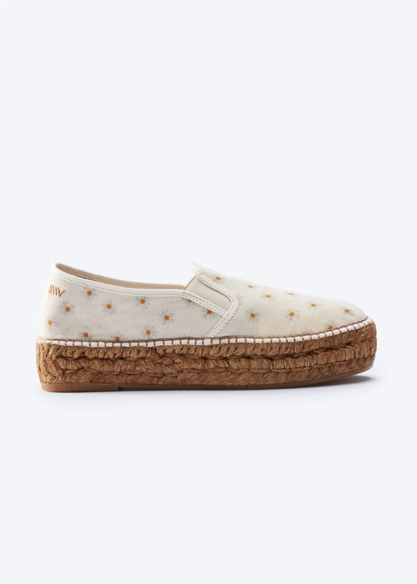 Castell Limited Edition Canvas Espadrille Platforms