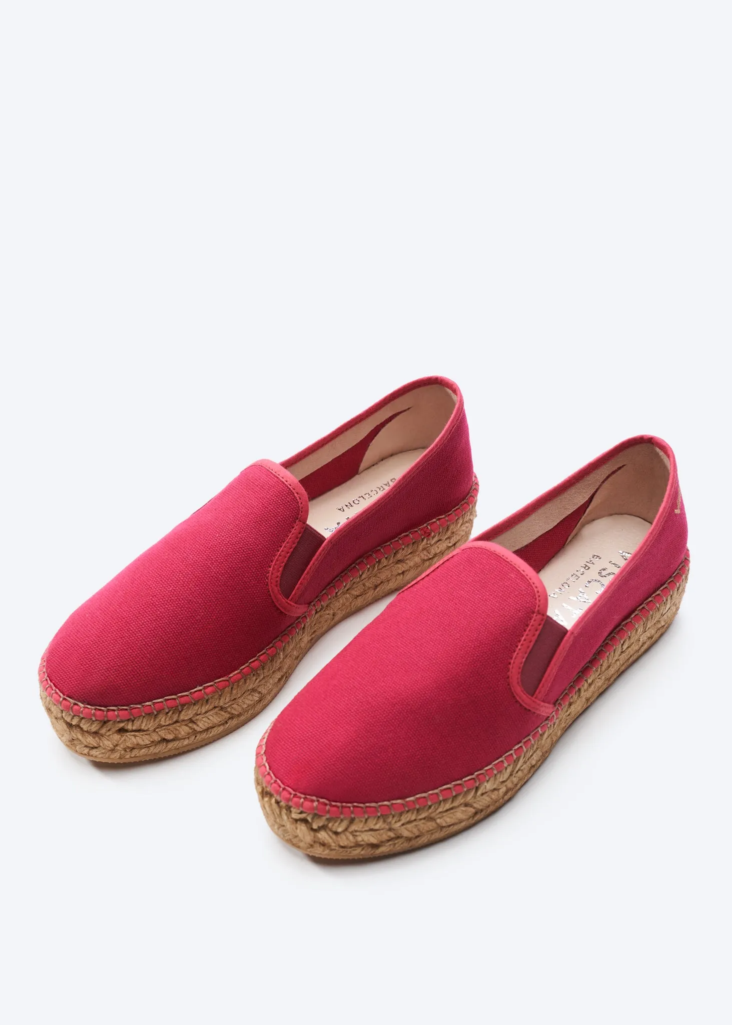 Castell Limited Edition Canvas Espadrille Platforms