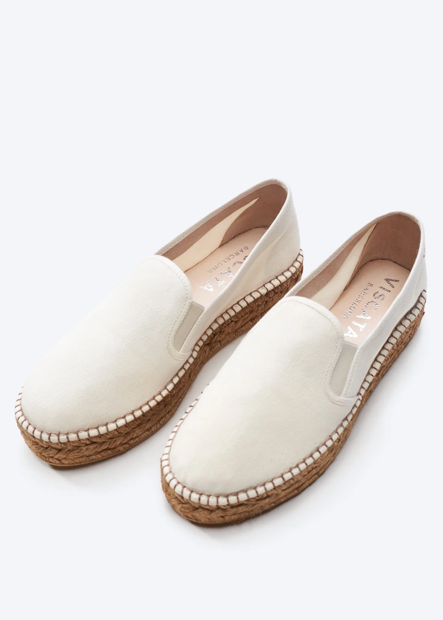 Castell Limited Edition Canvas Espadrille Platforms