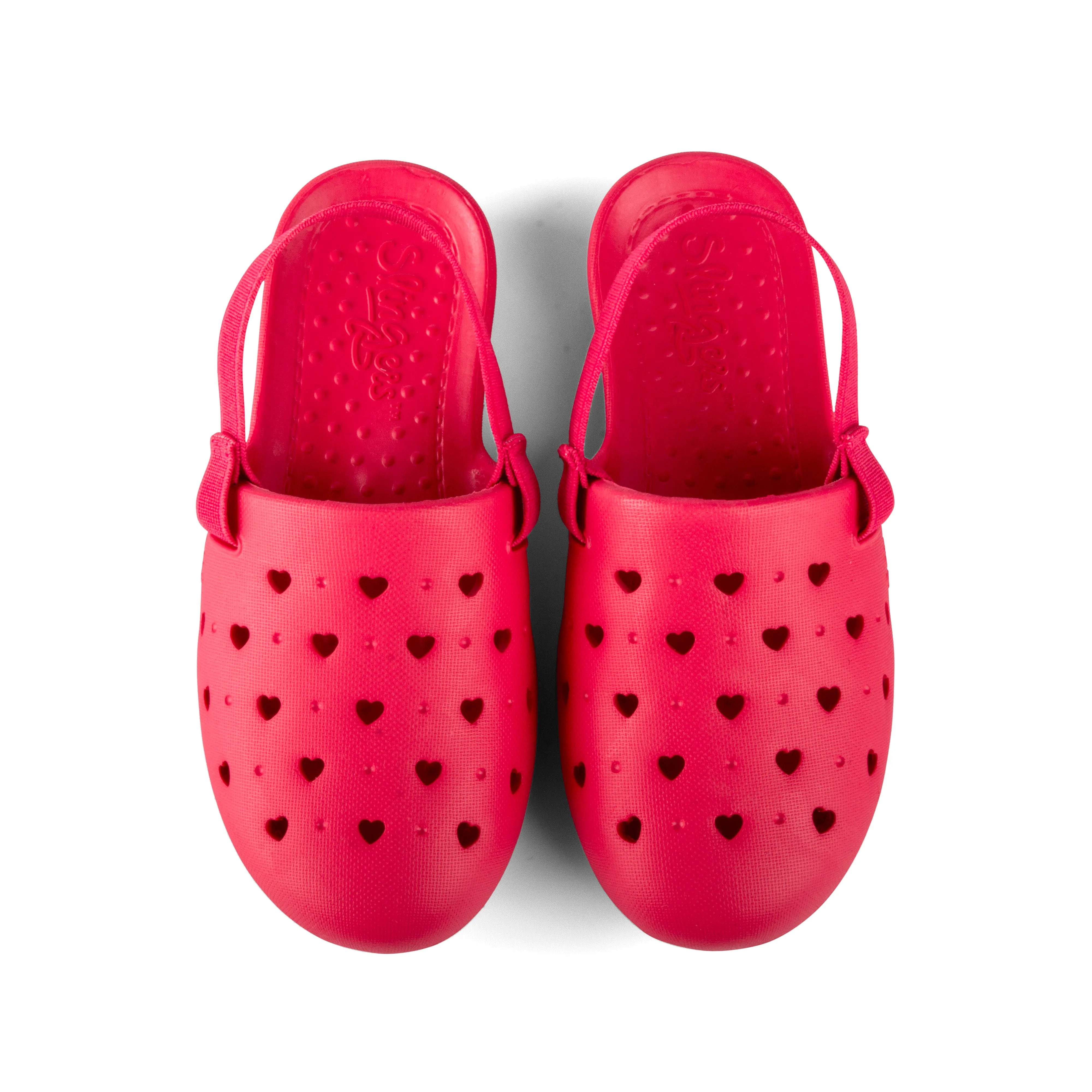 CHARMING PINK HEARTS SLINGERS <span style="font-size: 12px; font-weight: normal;"><br> Kids water shoe <br> *Runs true to size compared to EU sizing</span>