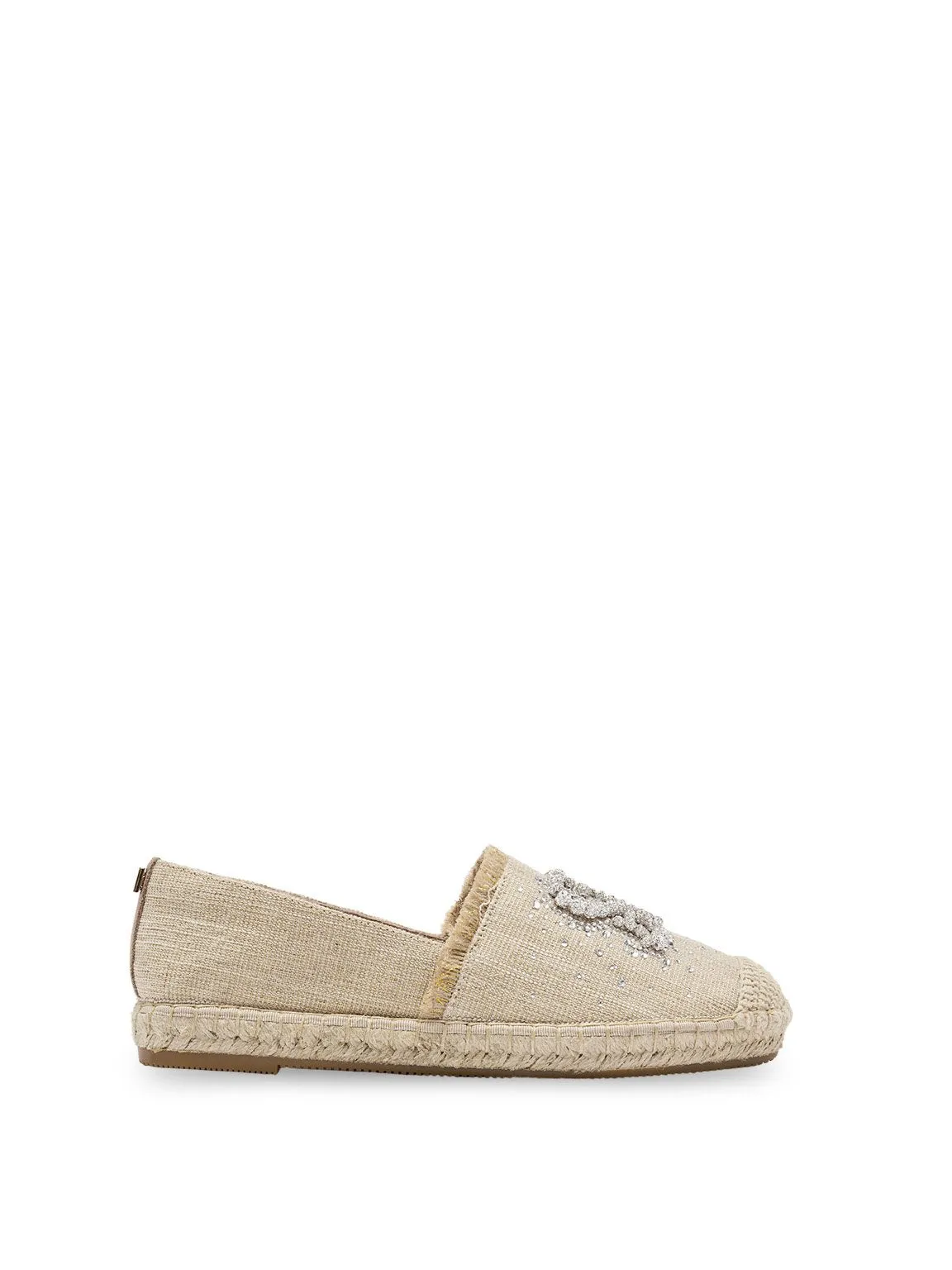 Crystal Pearl Beaded Espadrilles