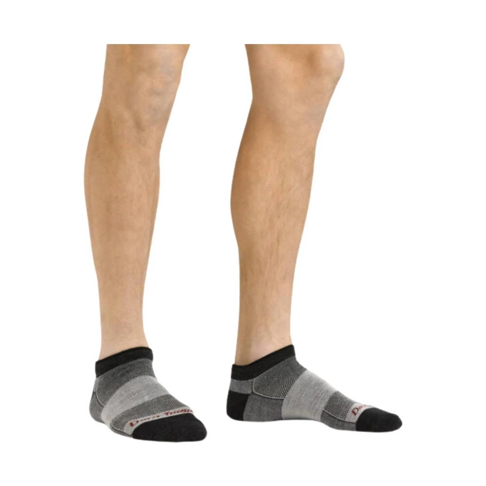 Darn Tough Vermont Men's No Show Lightweight Running Sock - Charcoal