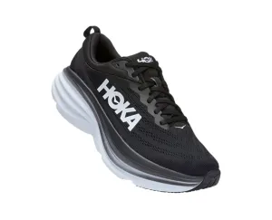 Hoka Womens Trainer Bondi 8 Black/White