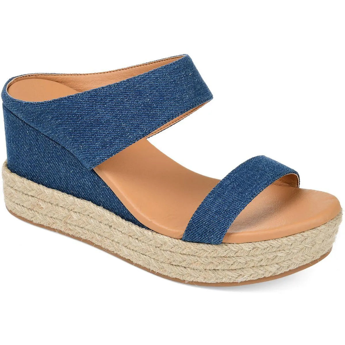 Journee Collection Womens Casual Slip On Espadrilles