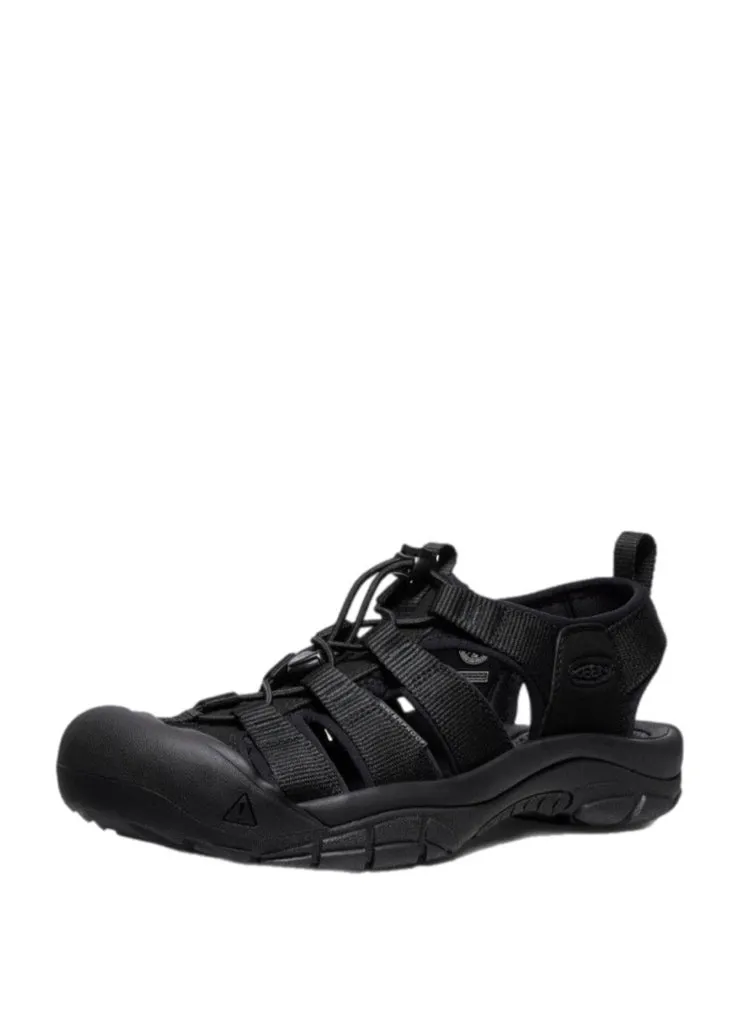 Keen Men's Newport H2 Triple Black Sandals