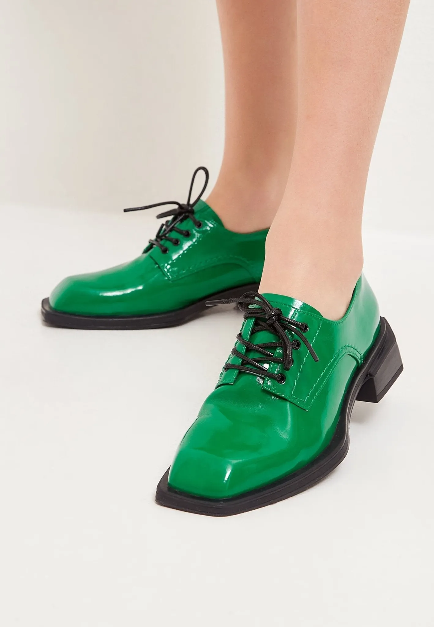 Lace-ups Loafers - Green