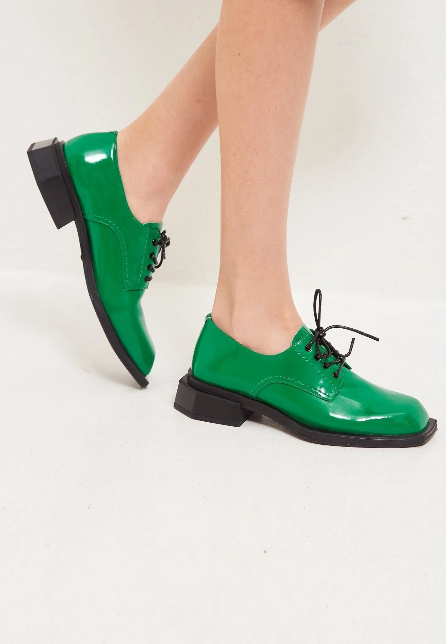 Lace-ups Loafers - Green