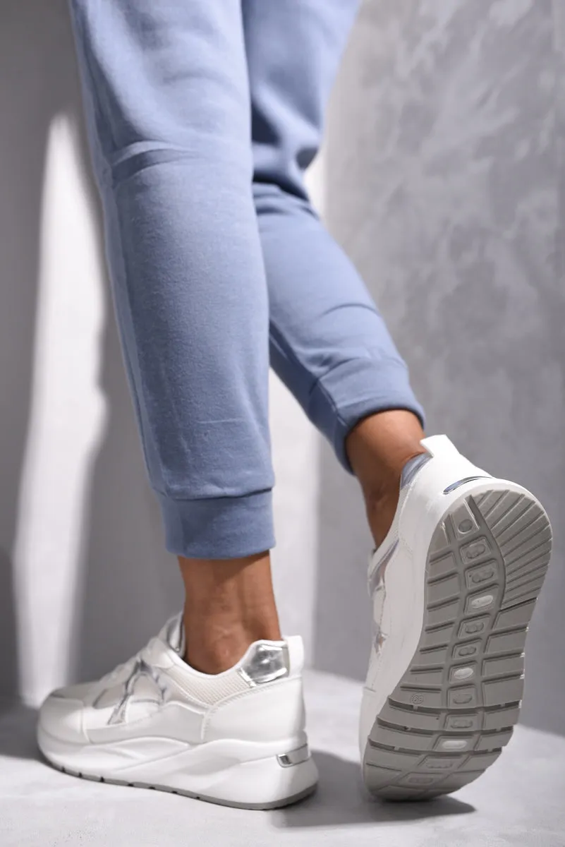 Low-Top Lace-Up Trainers