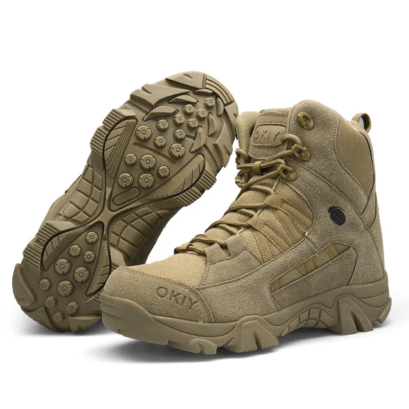 Mil-Tac Army Combat Shoes Side Zip Desert Boots | 1705