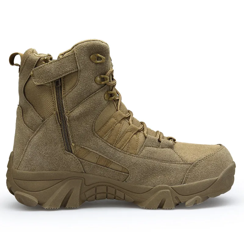 Mil-Tac Army Combat Shoes Side Zip Desert Boots | 1705