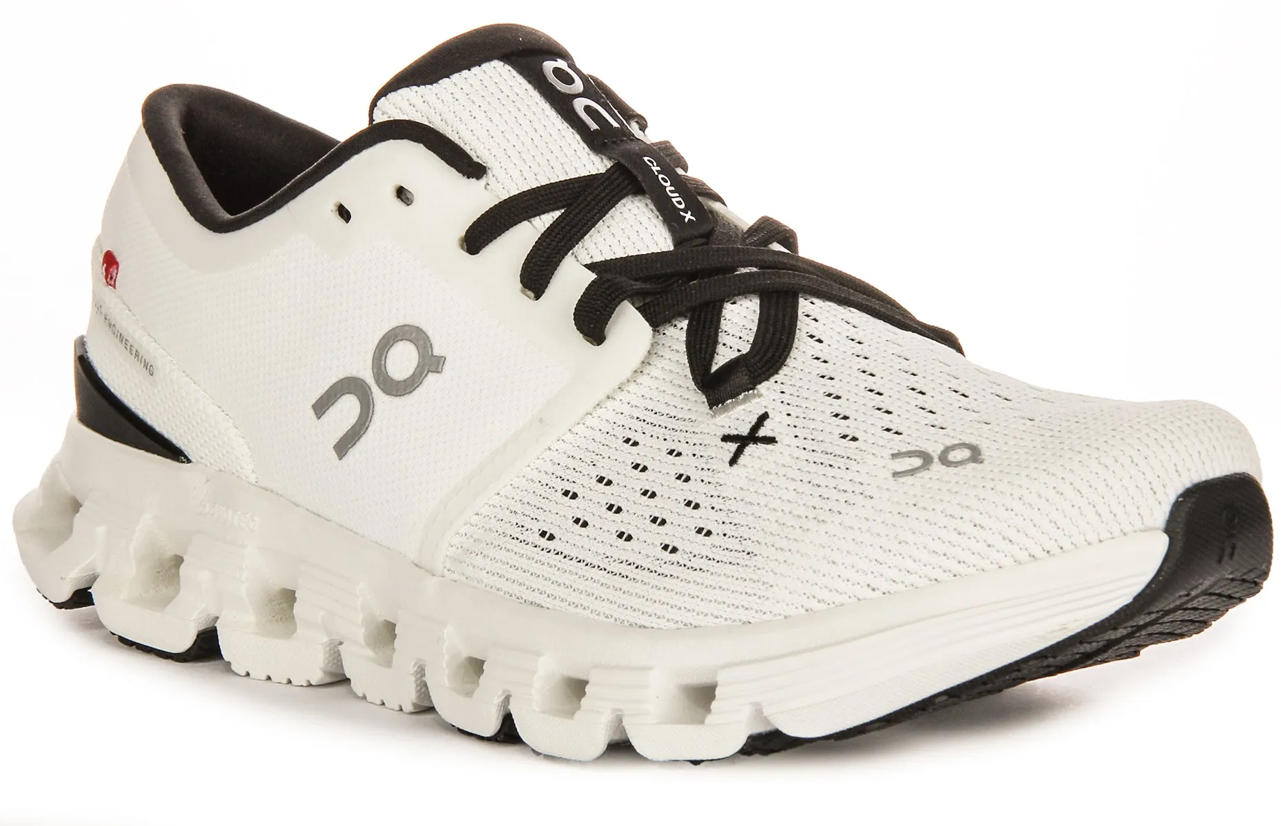 On Running Cloud X 4 In White Black For Men