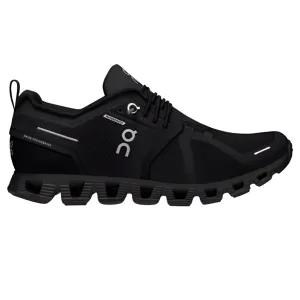 On Running Womens Trainers Cloud 5 Waterproof All Black