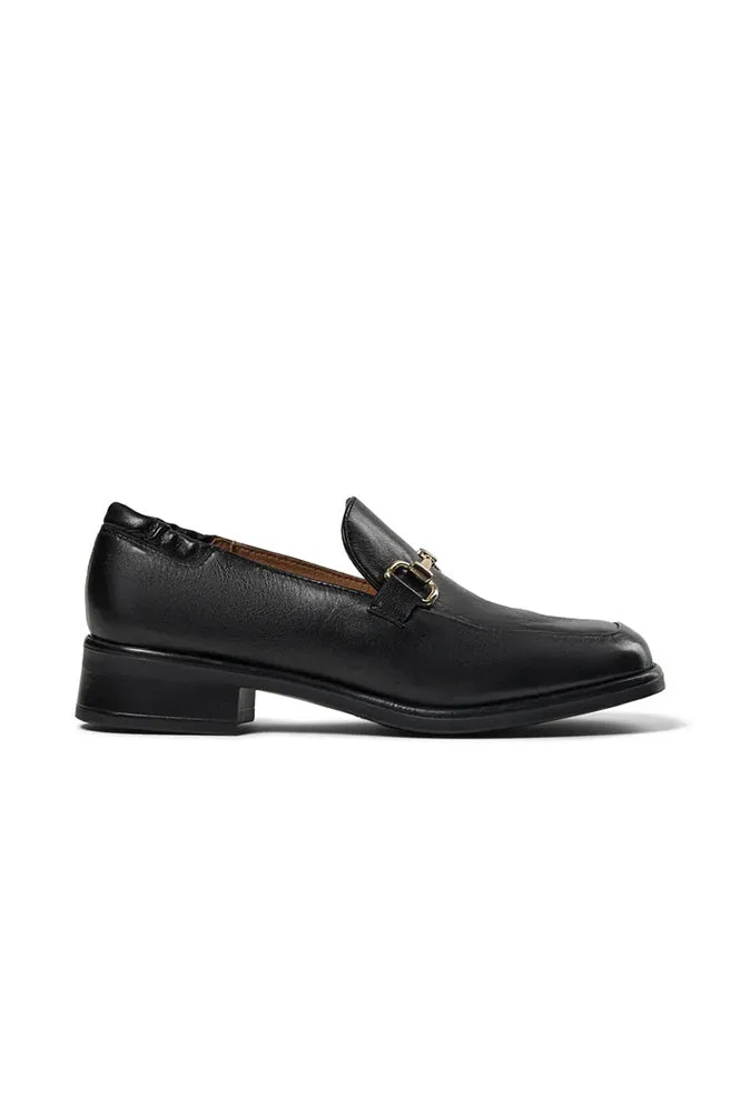 Pavement Maui Buckle Black Loafers