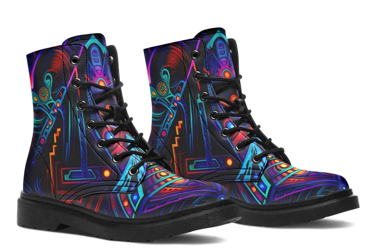 Pinball Combat Boots