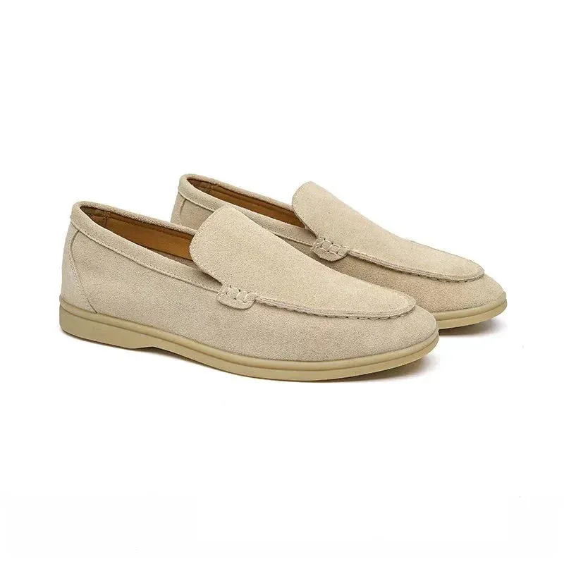 Premium Suede Slip-On Loafers for Effortless Style and Comfort