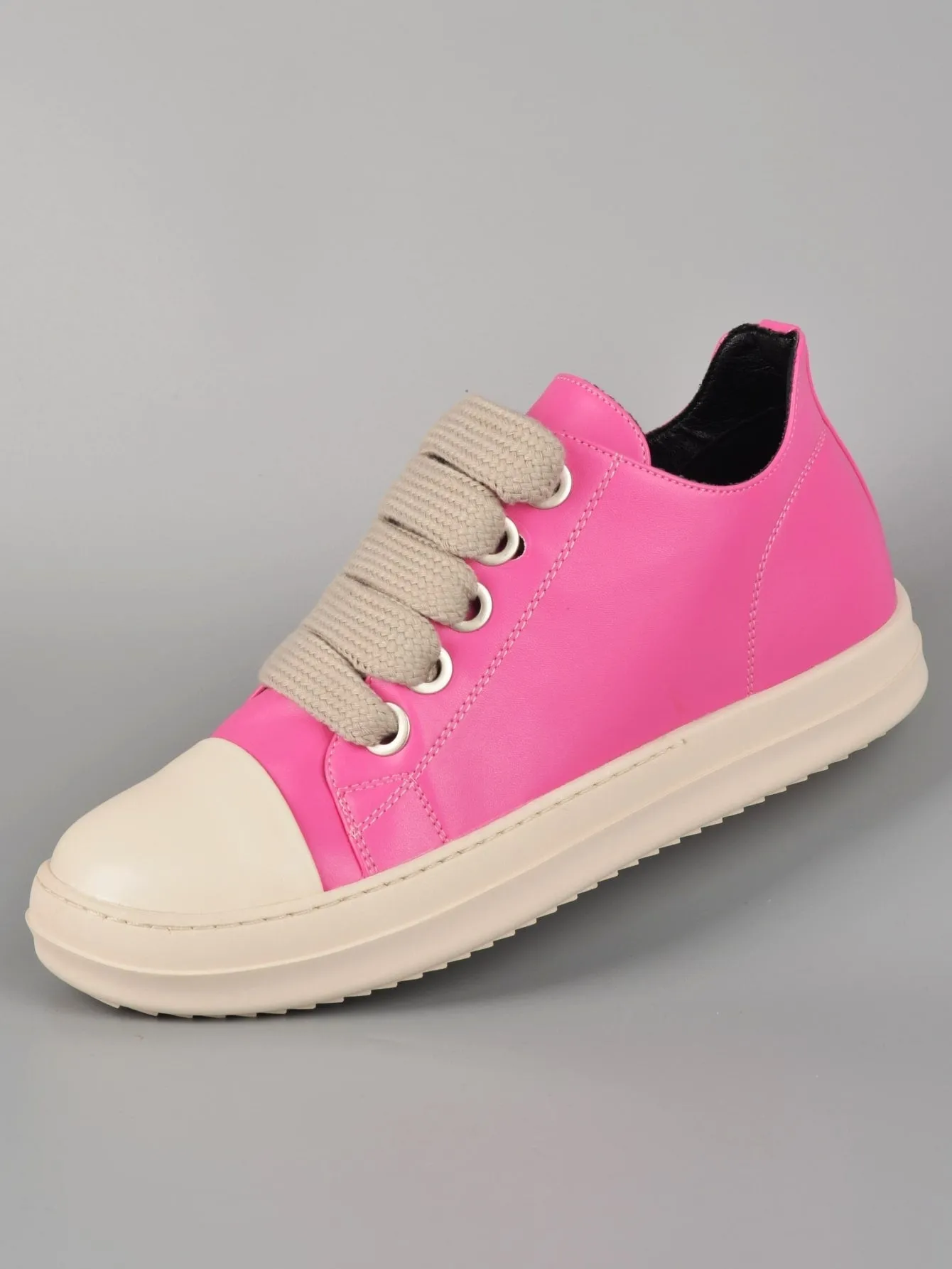 PU LEATHER LOW TRENDY  CASUAL SNEAKERS