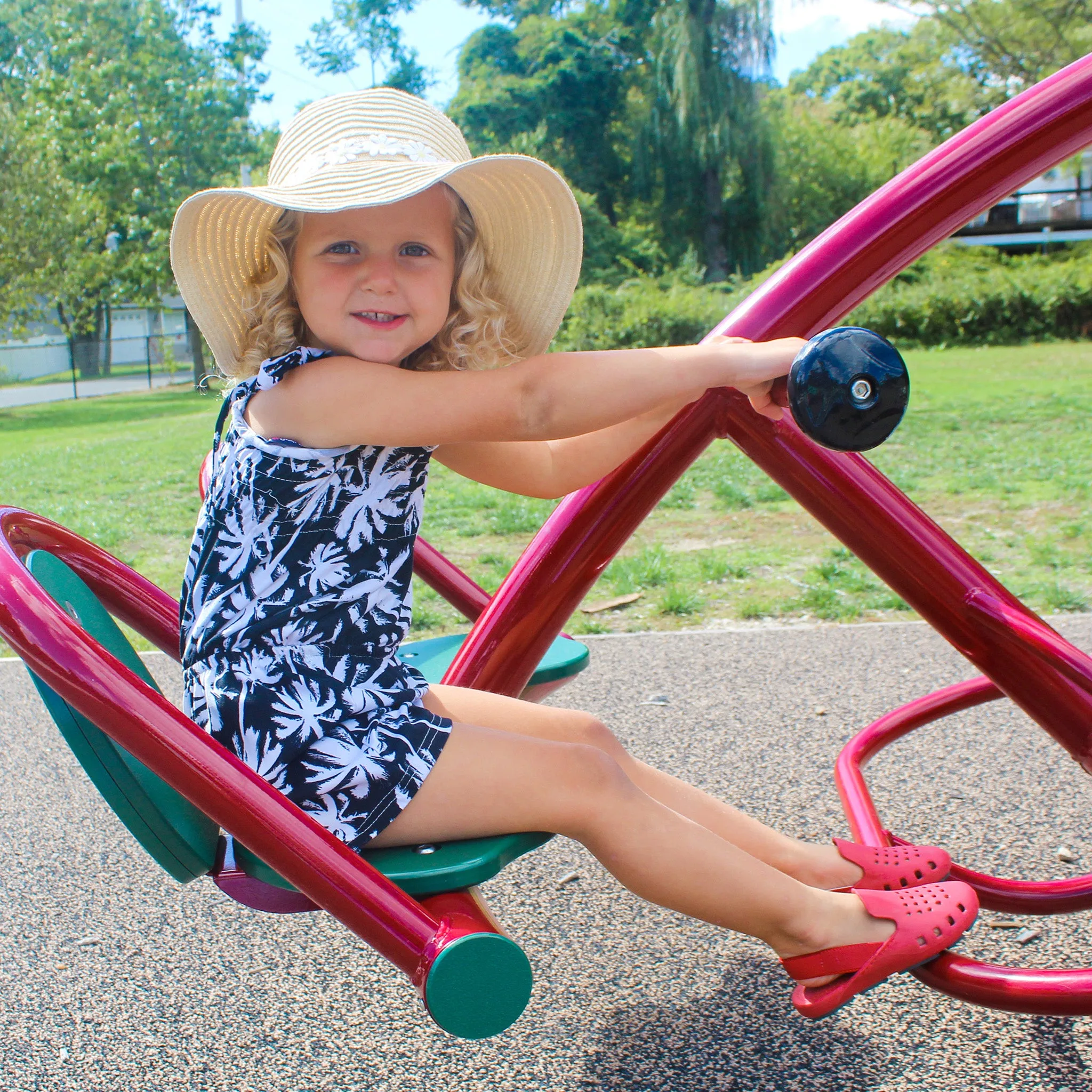 RED CLASSIC MULE SLINGERS (size up 1 size) <br><span style="font-size: 8px; font-weight: normal;"> Girls red shoes functions as water shoes - kids sandals.