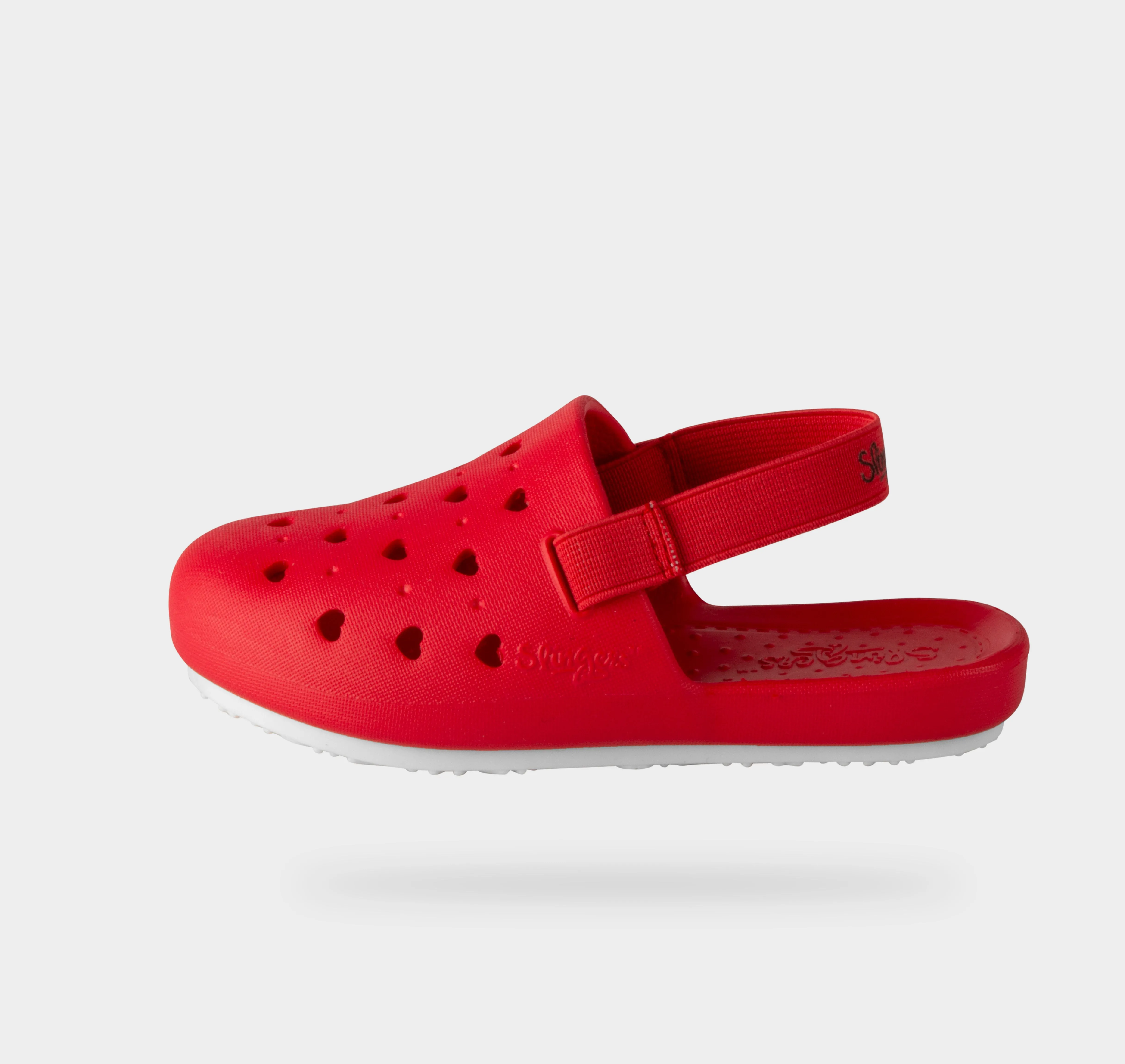 RED SOLID JUVENILE SLINGERS <span style="font-size: 12px; font-weight: normal;"><br> Kids water shoe <br> *Runs true to size compared to EU sizing