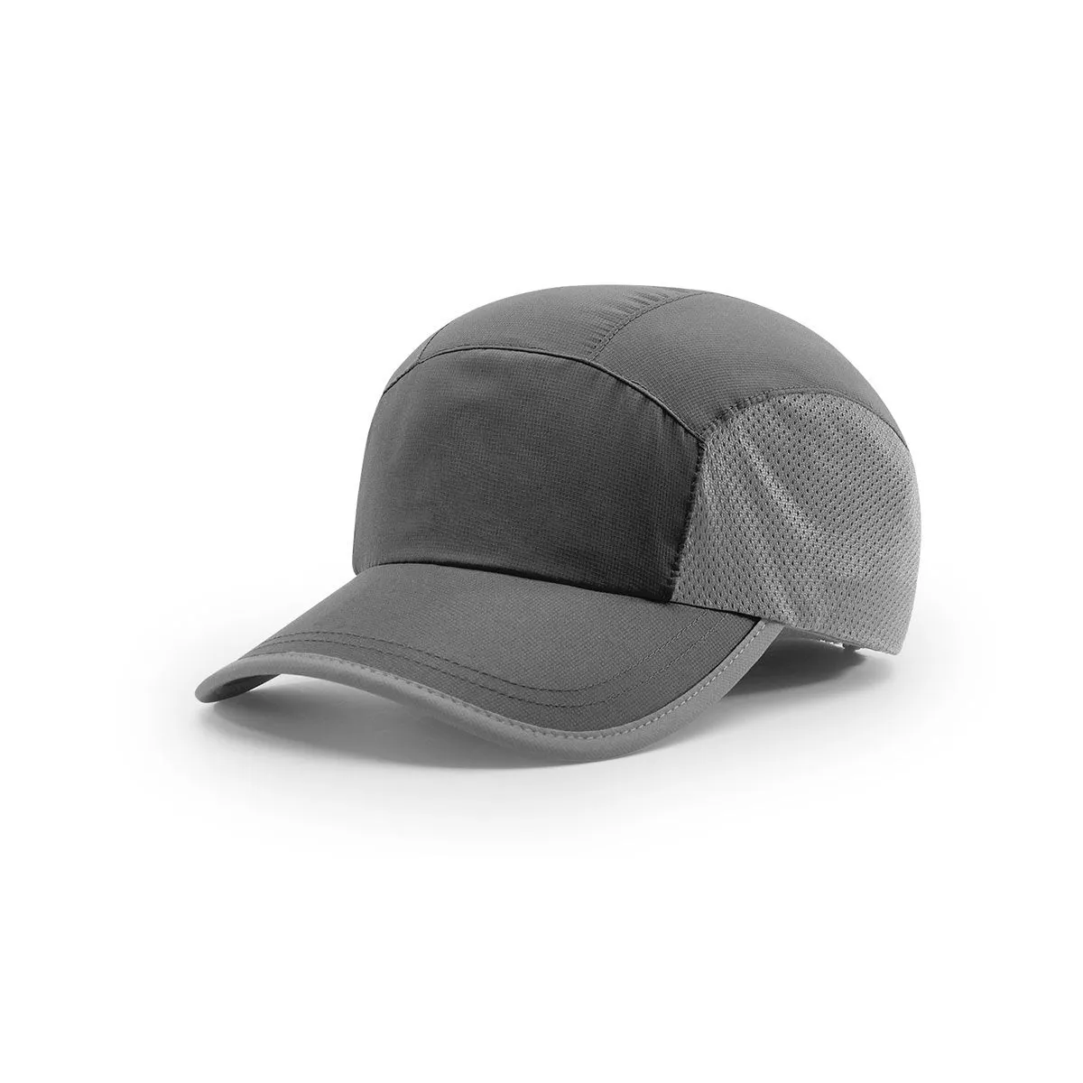 Richardson Black/Charcoal Lifestyle Active Mesh Panel Running Cap