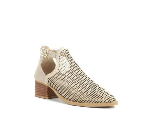 ROSALYN BLOCK HEELED CUT-OUT SANDAL