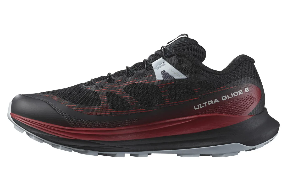 Salomon Ultra Glide 2 D Black/Biking Red/Pearl Blue Mens