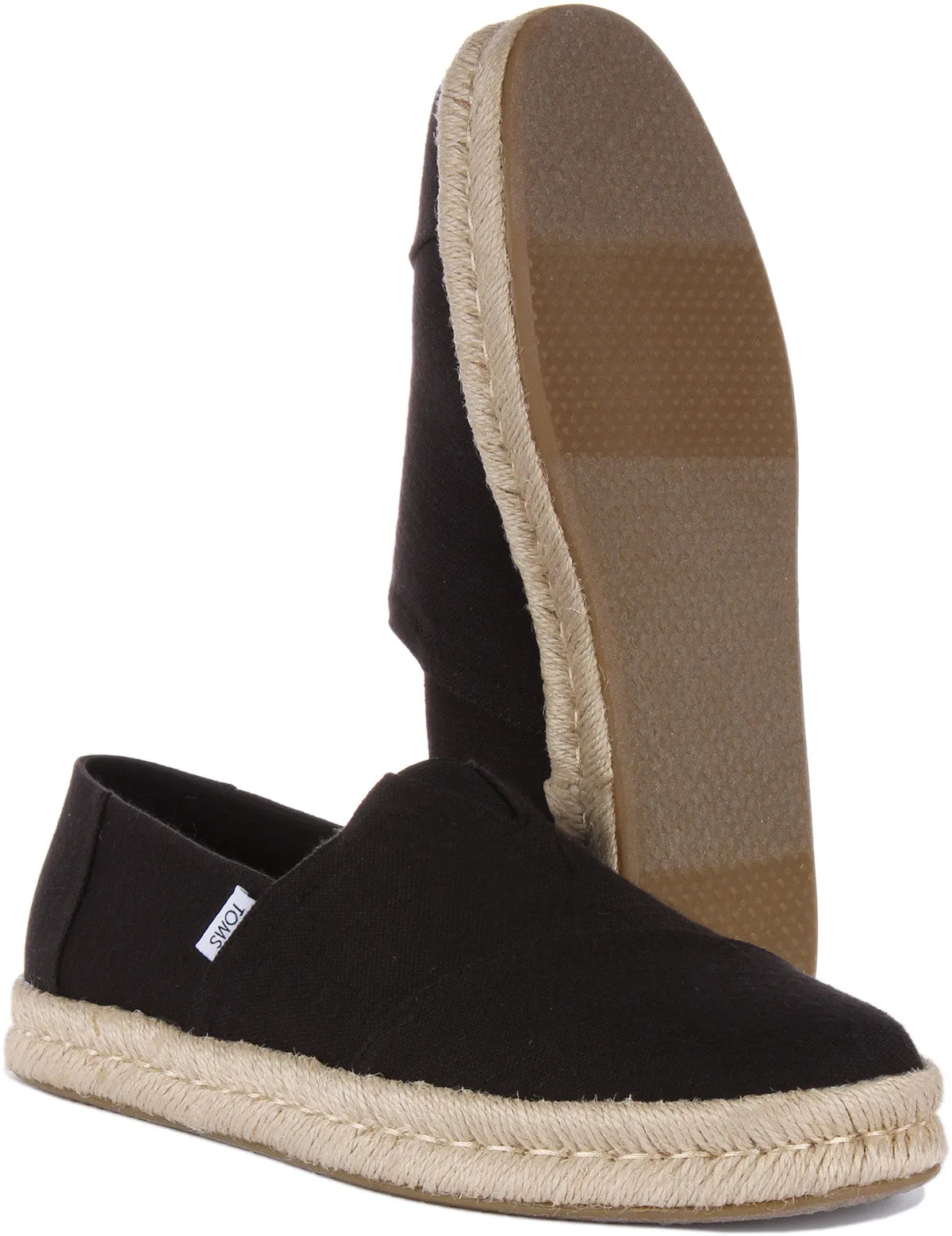 Toms Alp Rope 2.0 In Black For Men