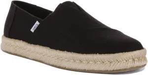 Toms Alp Rope 2.0 In Black For Men