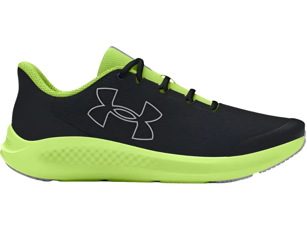 Under Armour Boys Trainer BGS Charged Pursuit 3 BL Black/Morph Green