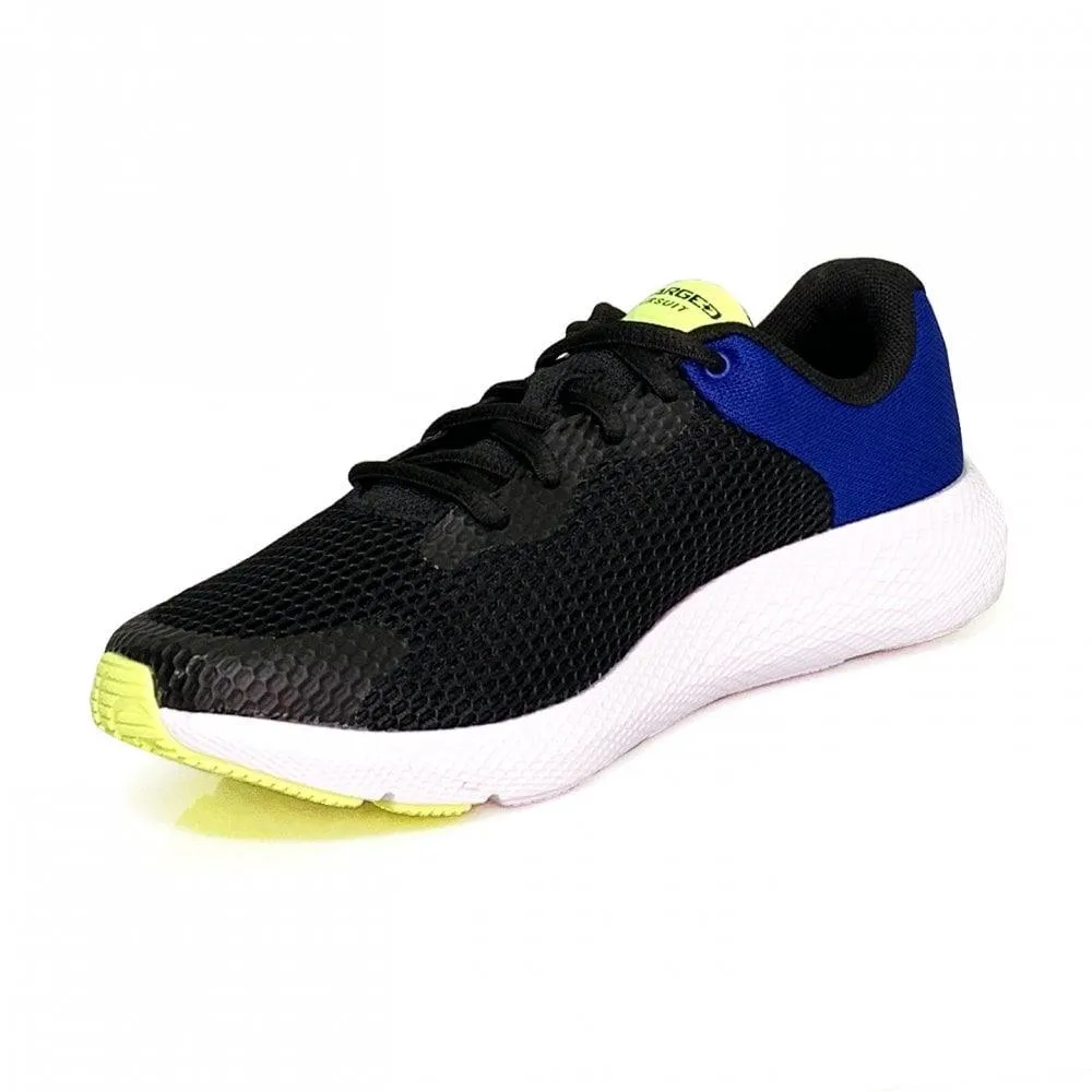 Under Armour Boys Trainers BGS Charged Pursuit 2 BL Black/Royal Blue/Yellow