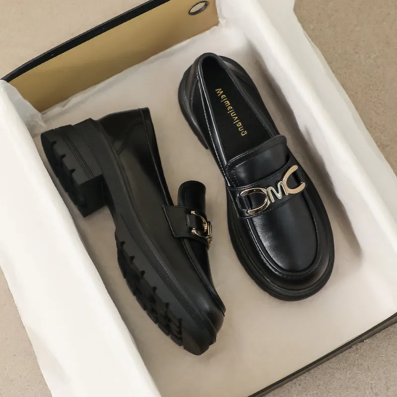 Women Casual Stylish Thick Soled Loafers