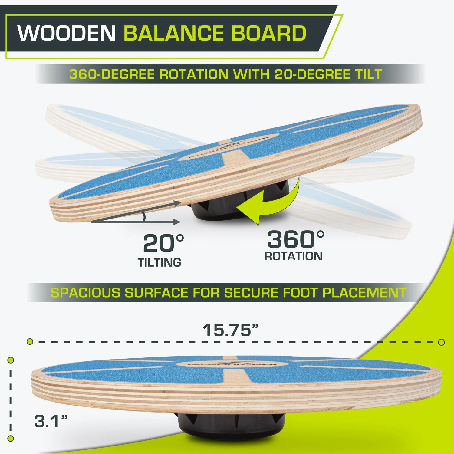 Wooden Balance Board