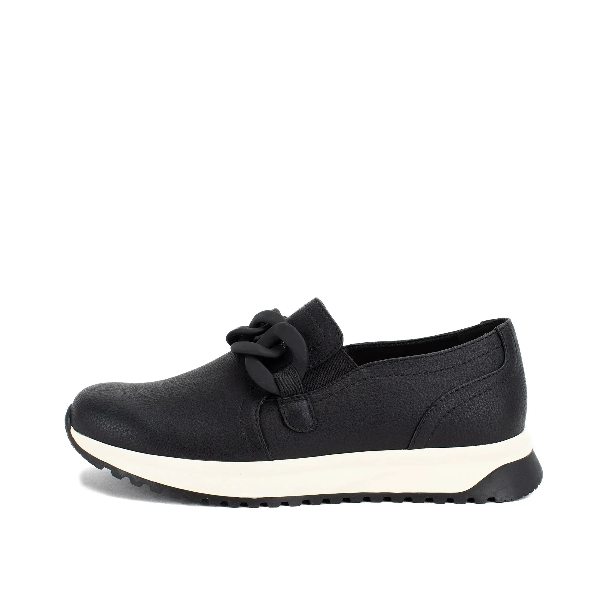 Yellow Box | Rory Slip-On Loafer in Black